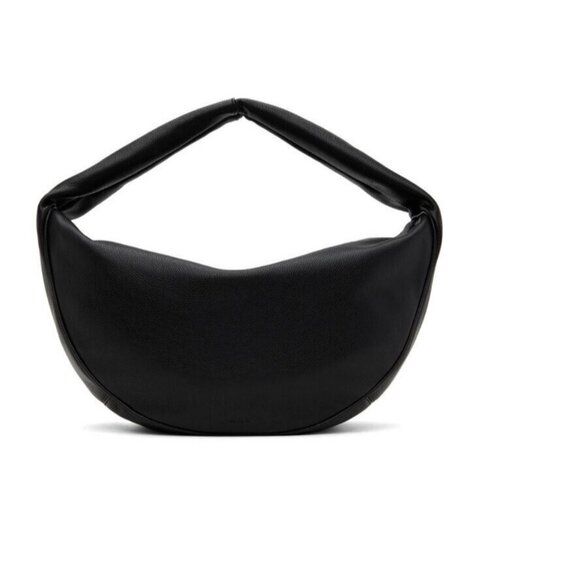 BY FAR Maxi Cush 100% cowhide leather large shoulder bag + Dust bag BLACK - Picture 2 of 11